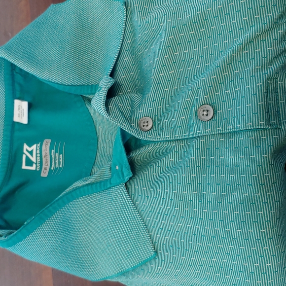 Cutter&Buck green polo XL - Picture 2 of 6